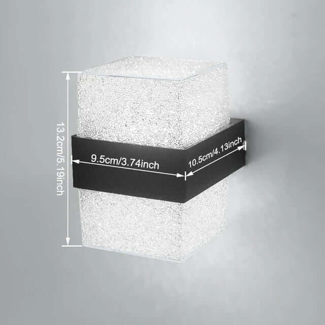 Udendørs LED Væglampe - 13,2cm x 10,5cm