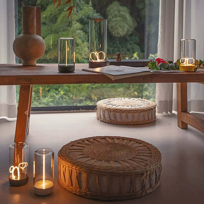 Magnetisk Mini LED Bordlampe -  Trådløs & USB