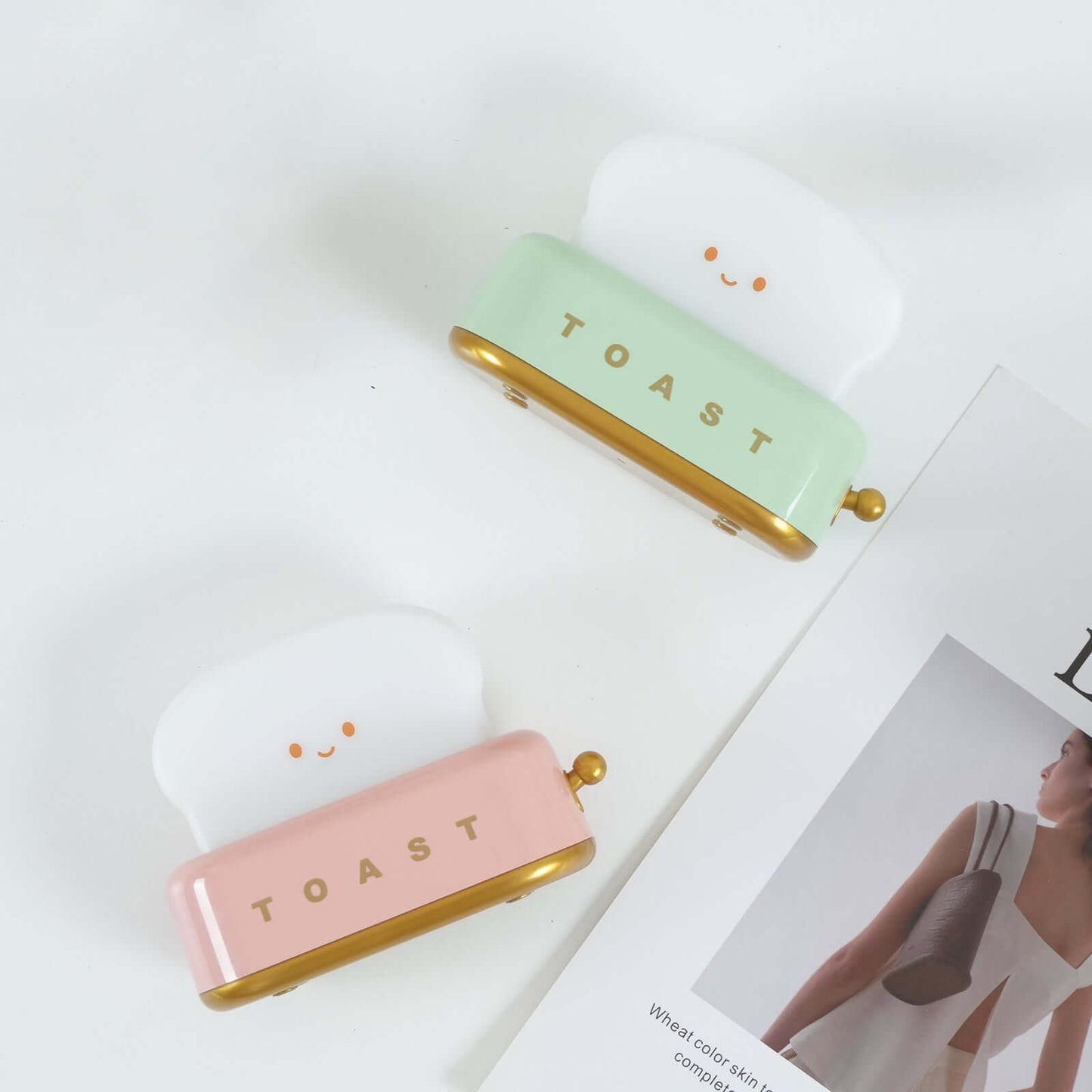 Genopladelig Brødrister Natlampe - Hyggelig Dekoration