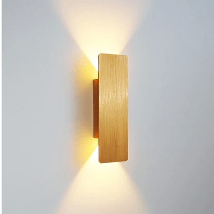 Væglampe LED Op/Ned - Indendørs - 6W - Moderne Design