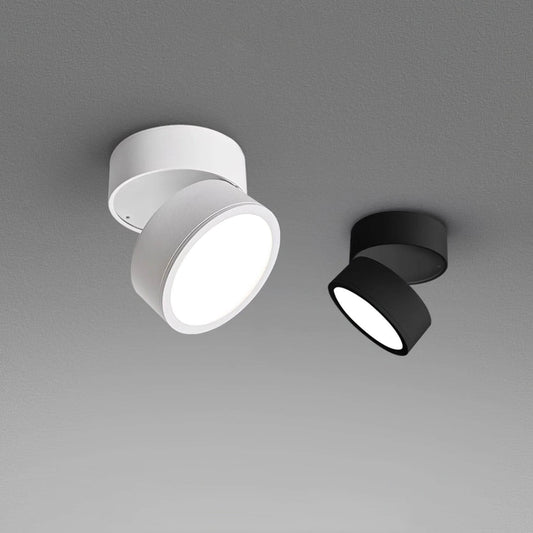 Justerbar Loftslampe i Aluminium - 10cm