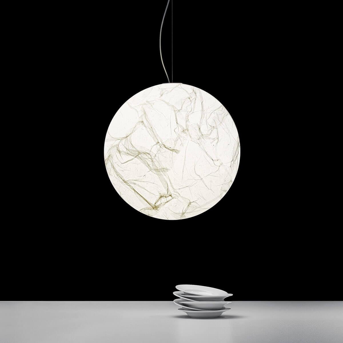 Elegant Silke Pendel Lampe - 3 Størrelser