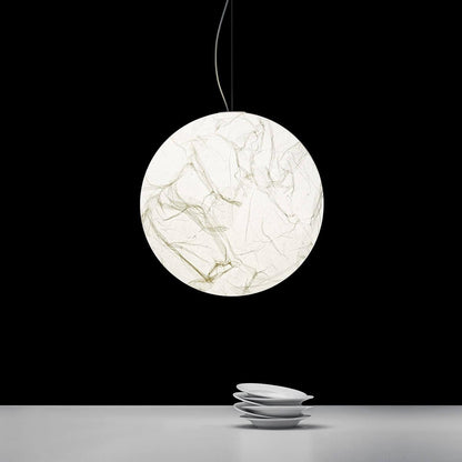 Elegant Silke Pendel Lampe - 3 Størrelser