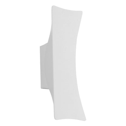 Udendørs LED Væglampe - Oval/Rektangel - 6W Varm Hvid