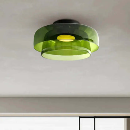 Elegant Glas Loftlampe - Nordisk Design