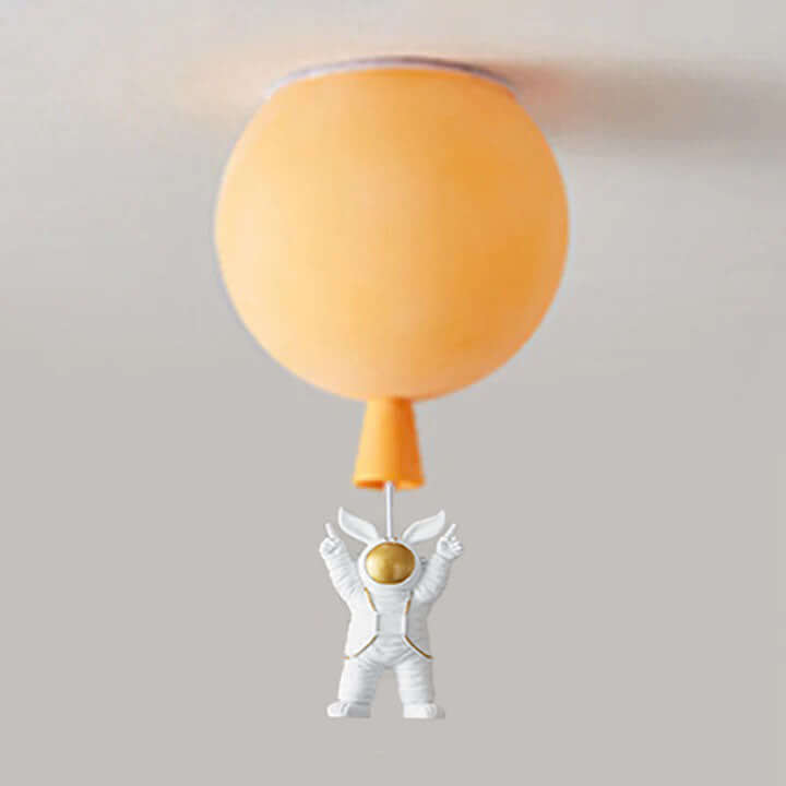 Moderne Måne Astronaut LED Loftslampe