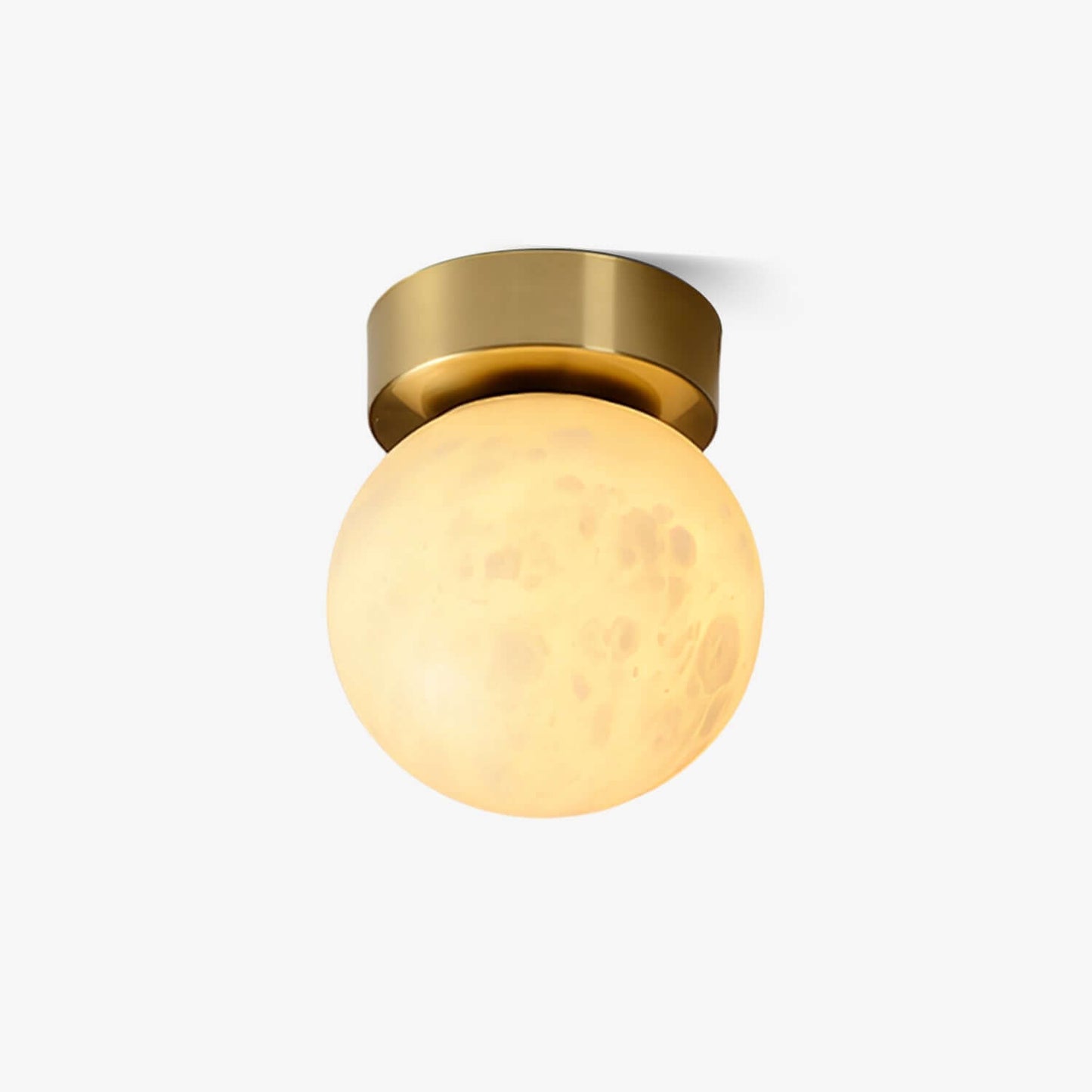 Elegant Alabast Loftslampe - 15cm
