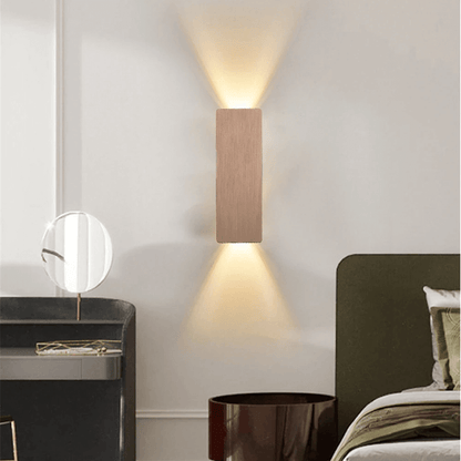 Væglampe LED Op/Ned - Indendørs - 6W - Moderne Design