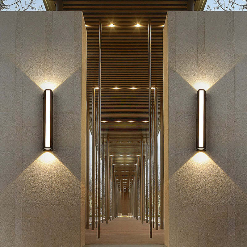 Vandtæt LED Udendørs Væglampe