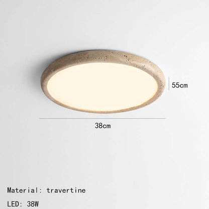 Naturstens LED-loftslampe - 38cm