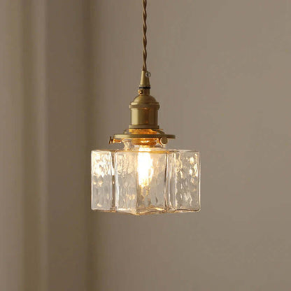Elegant Retro Glas Hængelampe - 3 Størrelser