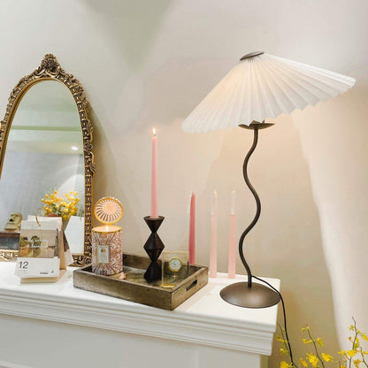 Designer Bordlampe i Metal - 43cm