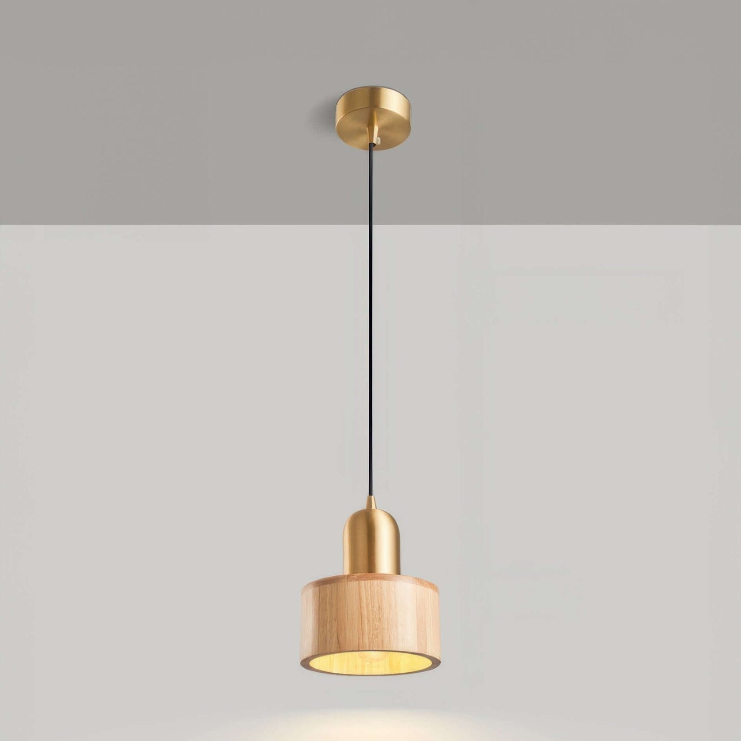 Cylinder Pendel - Japansk Design Hængelampe