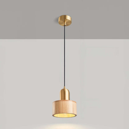 Cylinder Pendel - Japansk Design Hængelampe