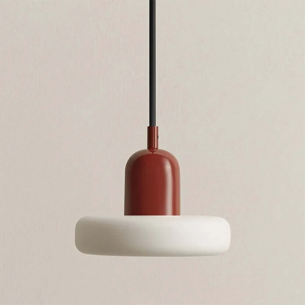 Elegant Pendellampe i Glas & Metal