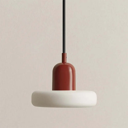 Elegant Pendellampe i Glas & Metal