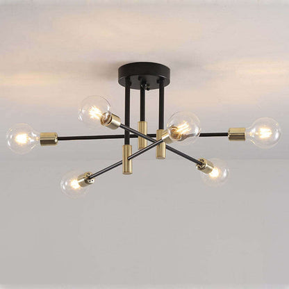 Moderne Glas Globe Lysekrone