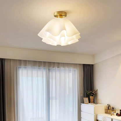 Moderne Kobber Loftslampe - Dia 30/40cm