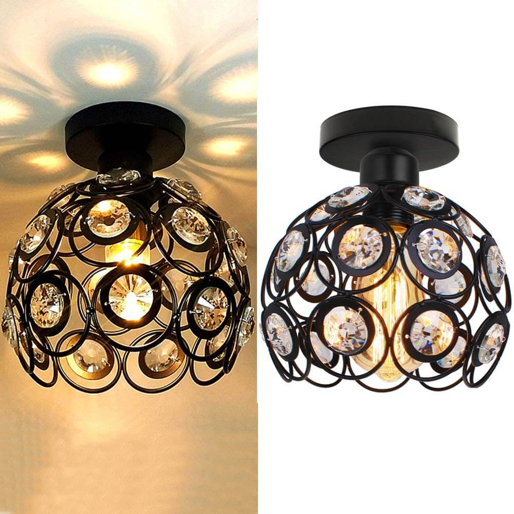 Luksus Guld Kugle Loftslampe | Elegant Design