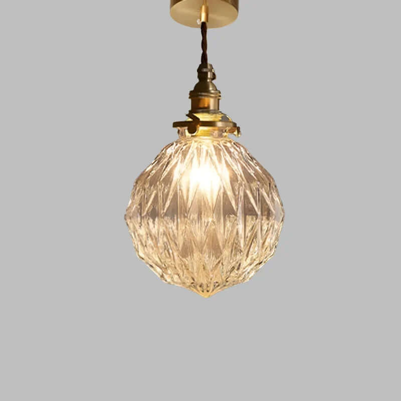 Elegant Krystalglas Pendellampe