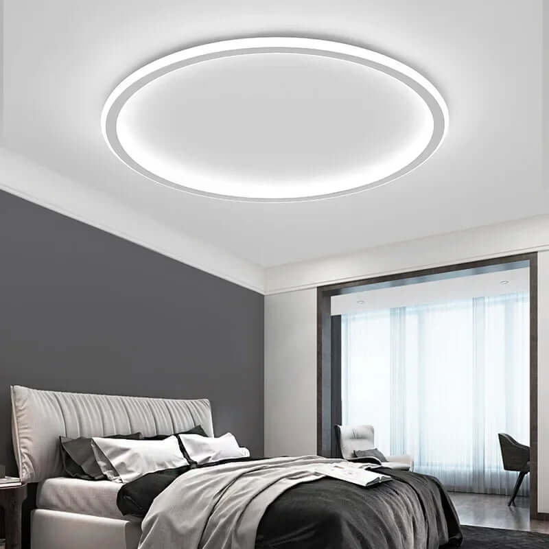 Runde LED loftslampe i skandinavisk design