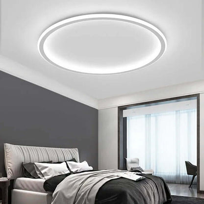 Runde LED loftslampe i skandinavisk design