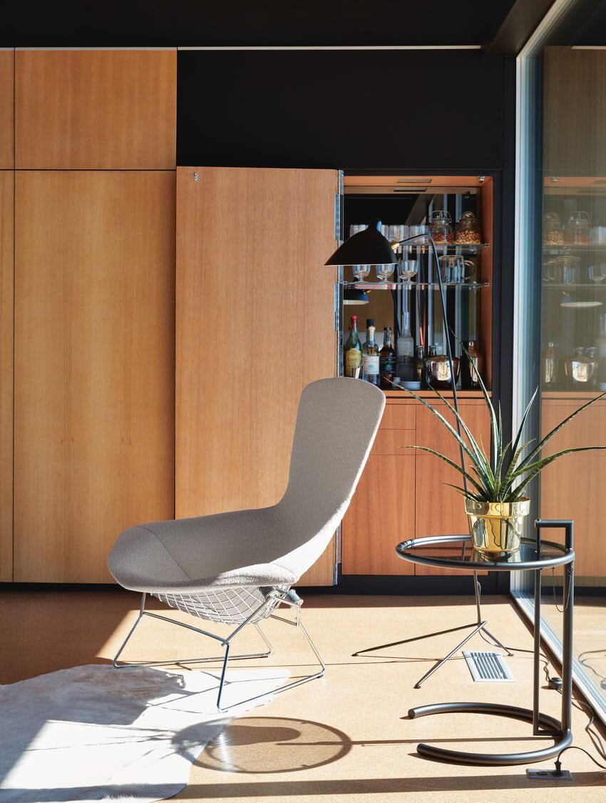 Justerbar 3-armet gulvlampe i metal