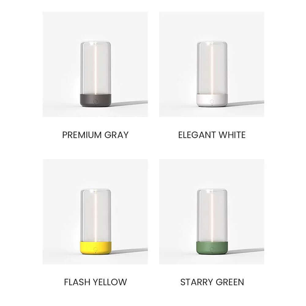 Magnetisk Mini LED Bordlampe -  Trådløs & USB