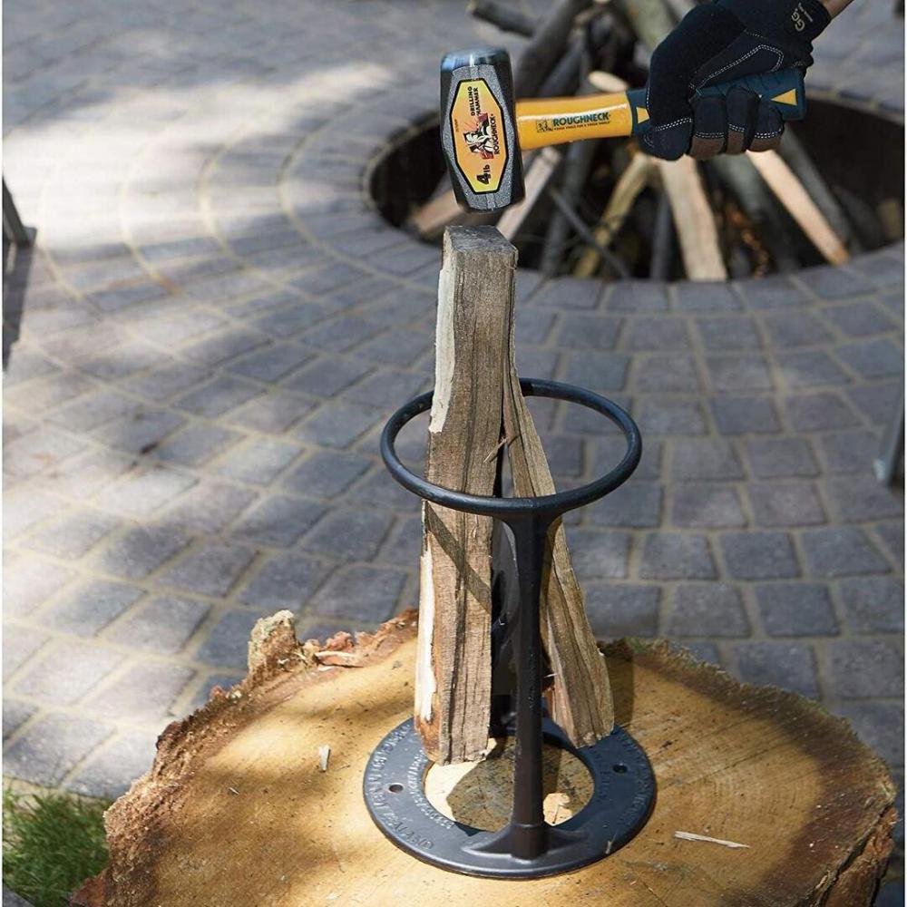 "Effektiv trækløver i stål, robust design, sikker og nem trækløvning, elegant udseende, til indendørs og udendørs brug"