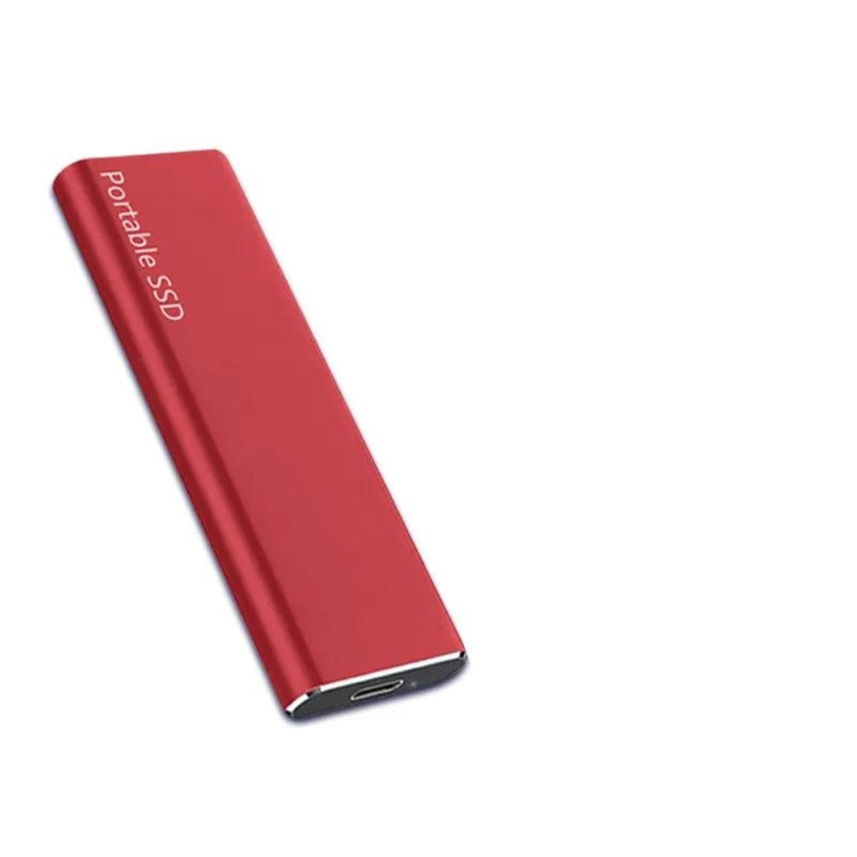 "Elegant 4TB bærbar ekstern harddisk med lynhurtig USB-C, kompakt design. Perfekt til dataopbevaring på farten."