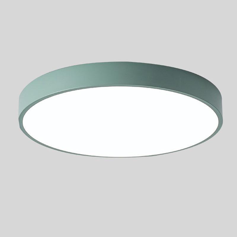 Elegant cirkulær LED-loftslampe i træ med nordisk design, honningkageform og varm belysning til soveværelse/altan.