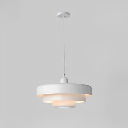 "Elegant PrismicCircle glas loftslampe i nordisk design, fås i flere farver, til en moderne boligindretning."