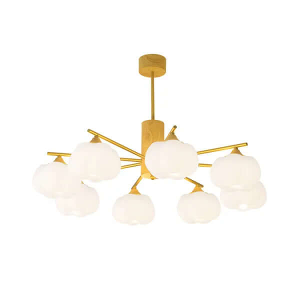 Moderne Loftslampe i Træ & Metal