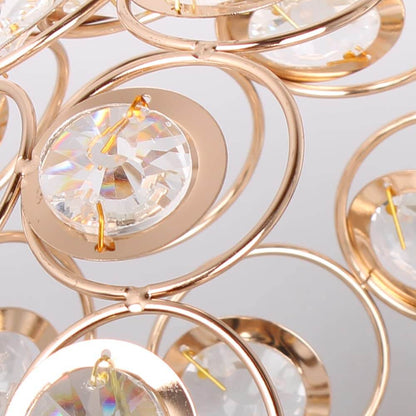 Luksus Guld Kugle Loftslampe | Elegant Design