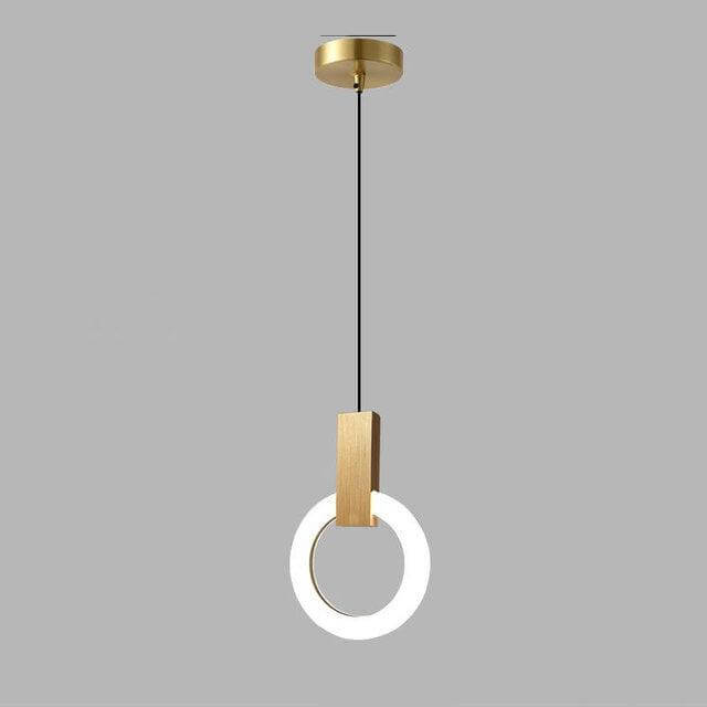 Moderne LED Ring Pendellampe
