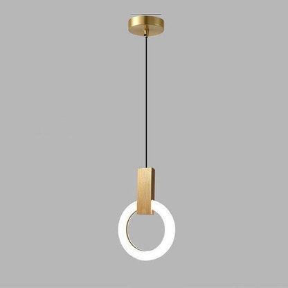Moderne LED Ring Pendellampe