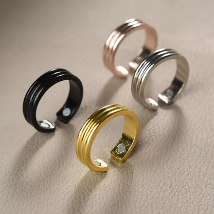 Snorke Stop Magnetring - Enkel Akupressur Mod Snorken