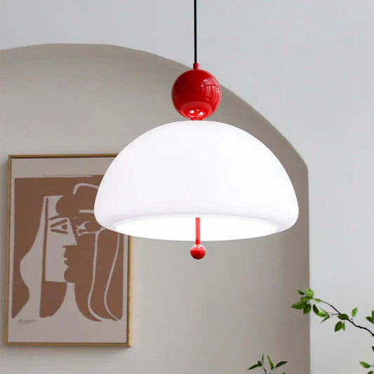 Retro Glas Pendellampe - Dia 40cm