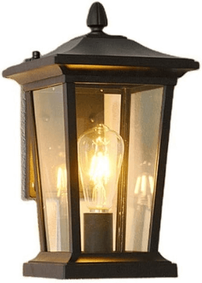 Vandtæt Udendørs Væglampe i Glas