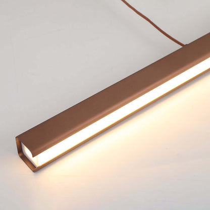 Elegant LED-pendel i metal og akryl