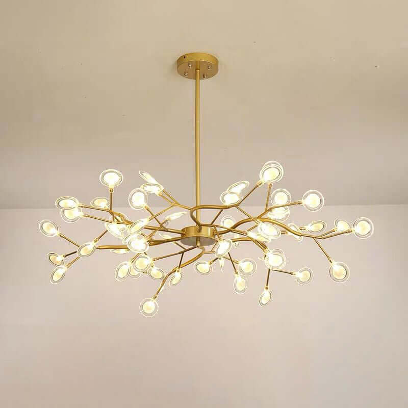 Moderne Akryl Lysekrone - LED Firefly Design