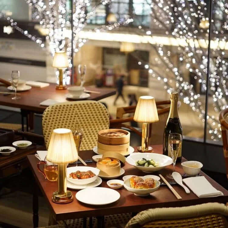 LED Trådløs Metal Bordlampe