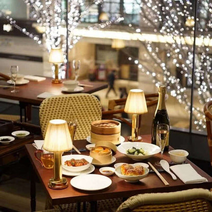 LED Trådløs Metal Bordlampe