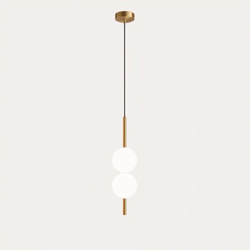 Elegant Glas Pendellampe - 10cm