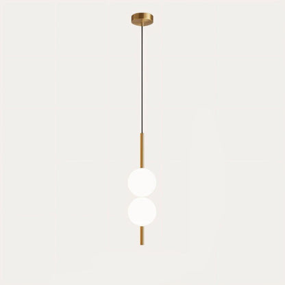 Elegant Glas Pendellampe - 10cm