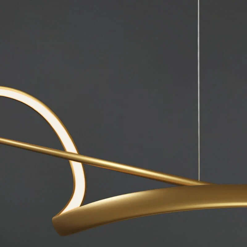 Moderne LED-Pendel i Metal/Akryl - 120/140 cm