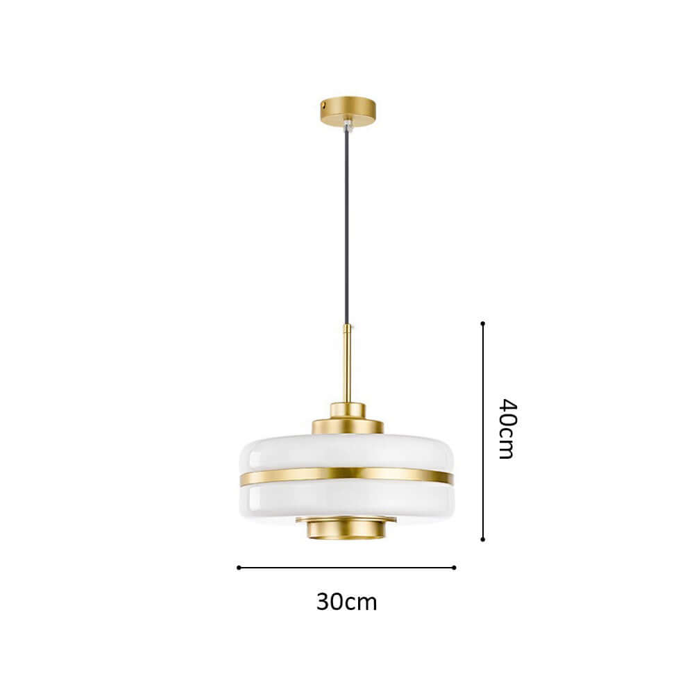 Elegant Glas Pendel - Nordisk Design