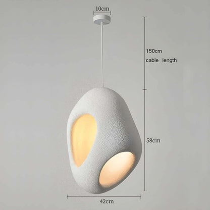 Moderne Pendellampe i Polystyren med LED