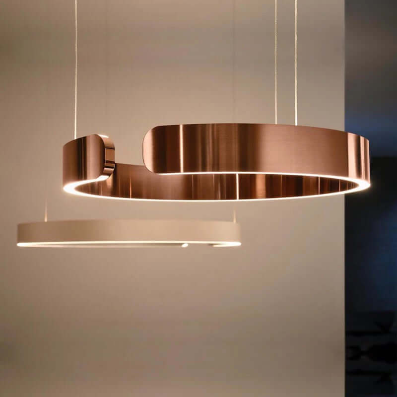 Cirkulær LED Pendel - Moderne Design