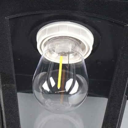 Klassisk trådløs solcelle væglampe 1+1 GRATIS